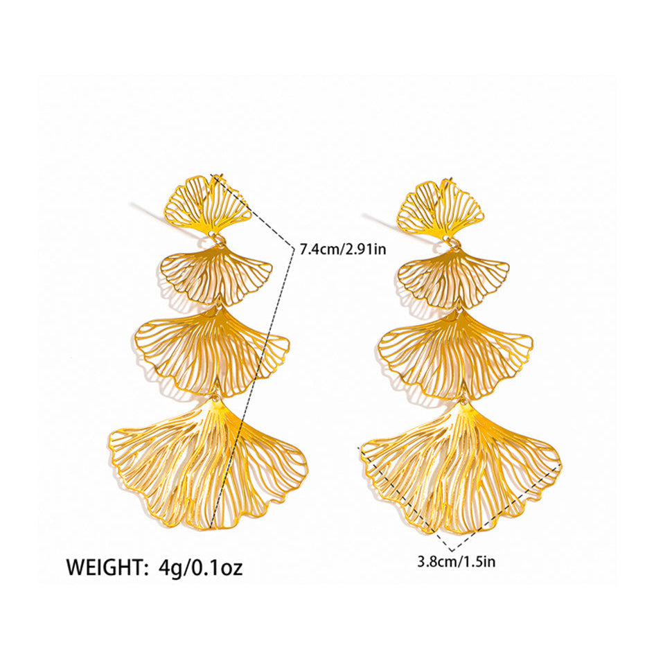 The MiNiT Shop | Bali Breeze Frill Drop Earrings