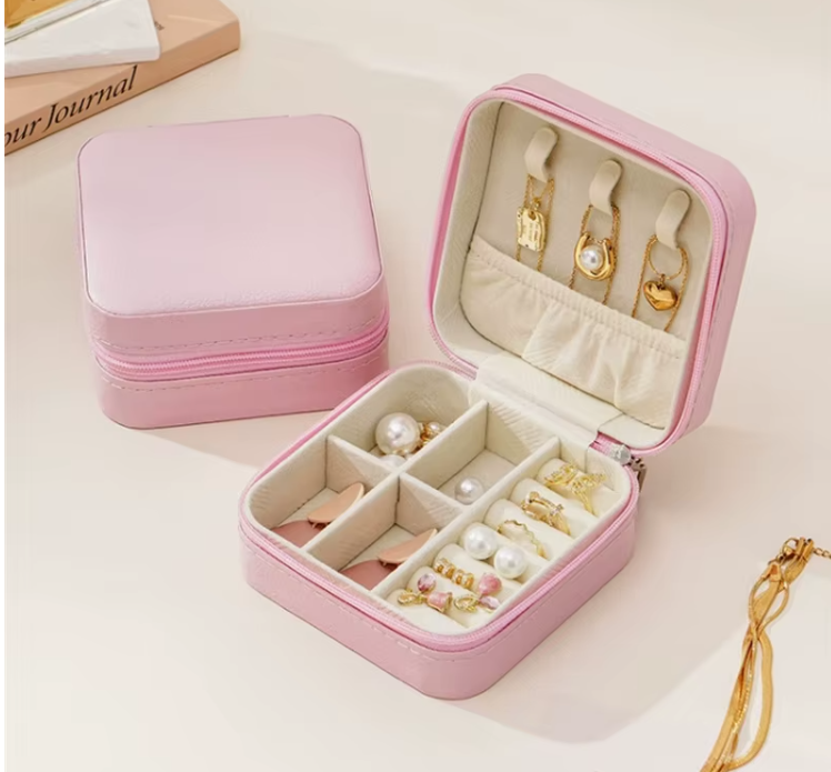 Portable Travel Jewelry Box Organizer - Small