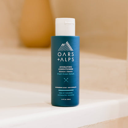Oars + Alps - Travel Size Hydrating Men's Conditioner, Sulfate Free TSA