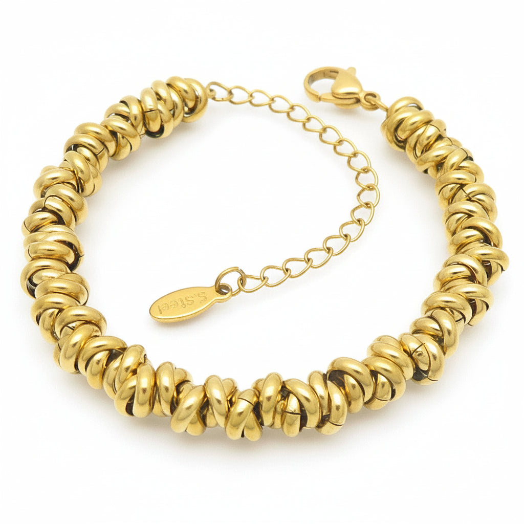 The MiNiT Shop | The Infinity Coil Bracelet