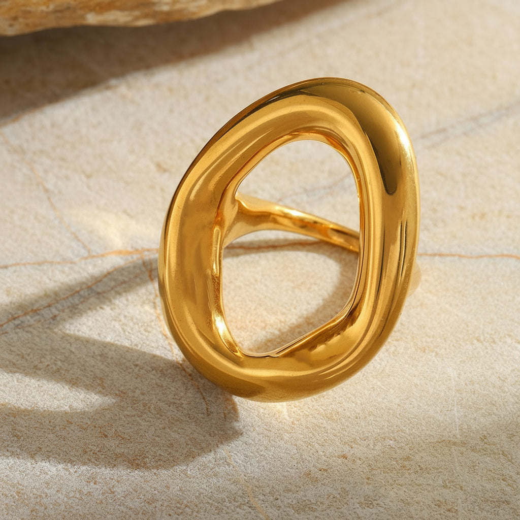 The MiNiT Shop | The Molten Link Ring