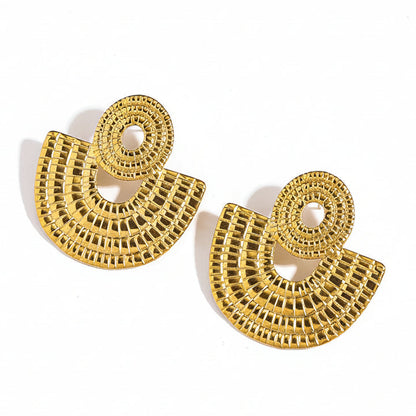 The MiNiT Shop | Sahara Sunburst Drop Earrings