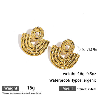 The MiNiT Shop | Sahara Sunburst Drop Earrings