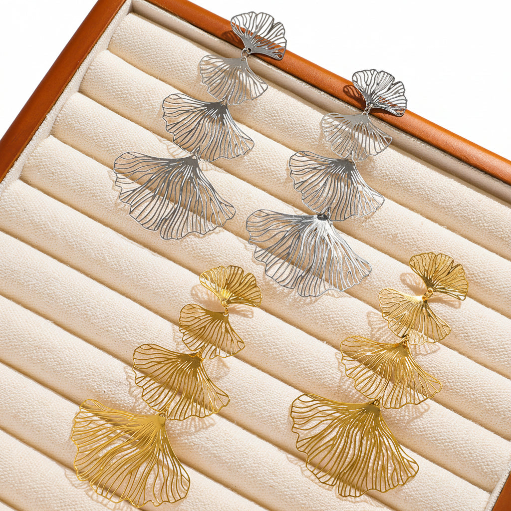 The MiNiT Shop | Bali Breeze Frill Drop Earrings