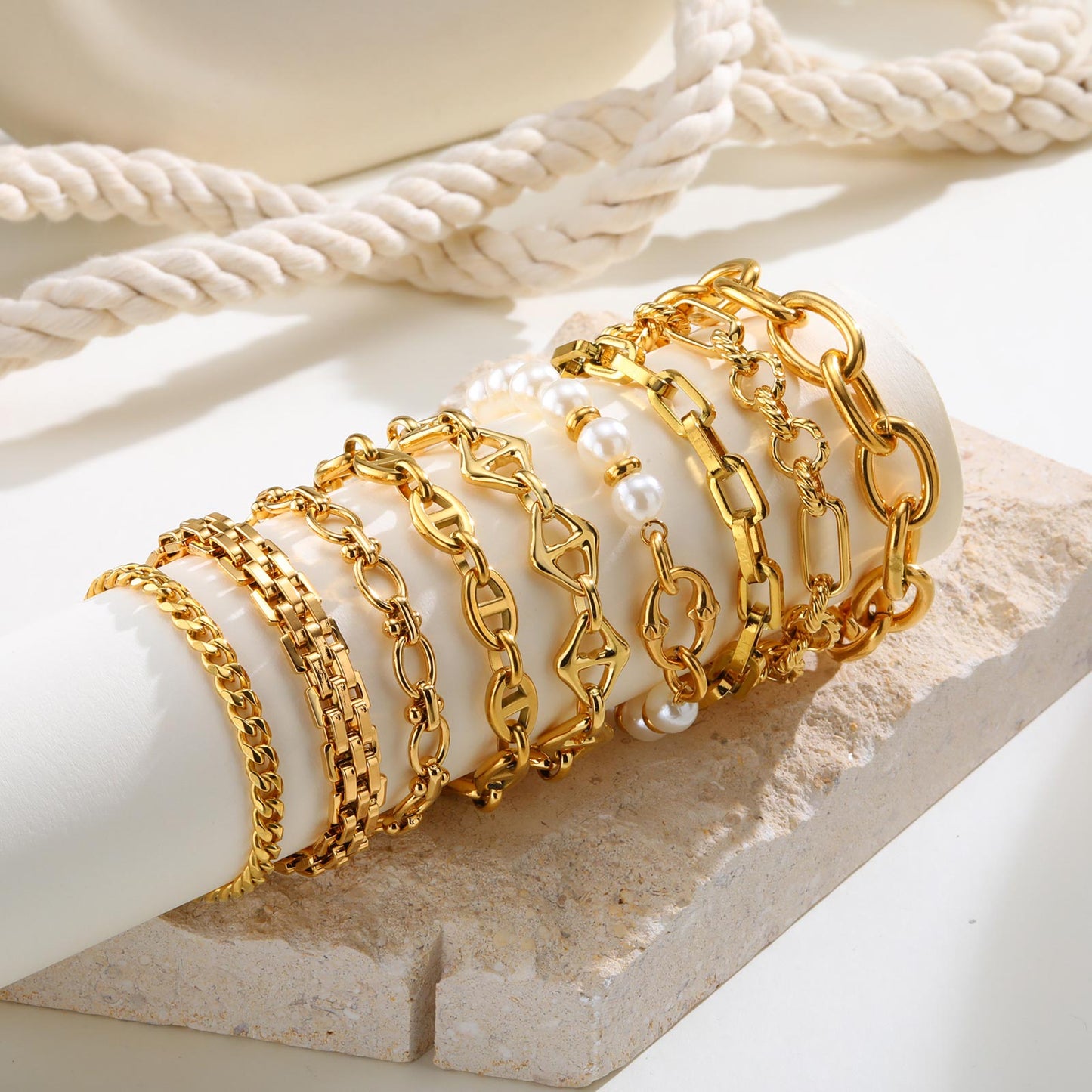 The MiNiT Shop | The Golden Bloom Bracelet