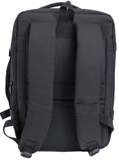 Jack Abrahams | The Mitchell | Men's 18-In Tarpaulin Expandable Travel Backpack with USB Port
