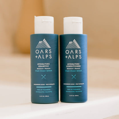 Oars + Alps - Travel Size Hydrating Men's Conditioner, Sulfate Free TSA