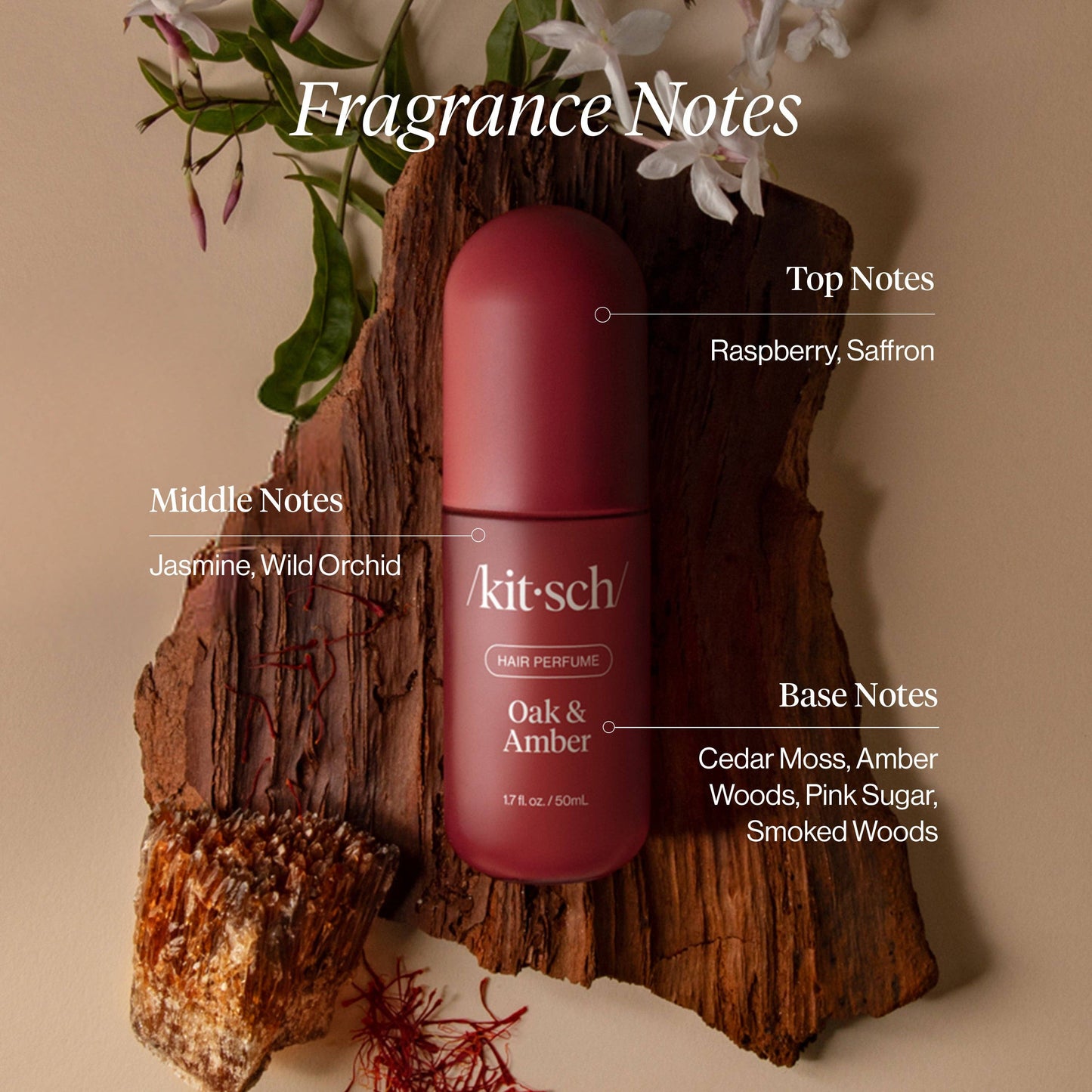 KITSCH - Oak & Amber Hair Perfume