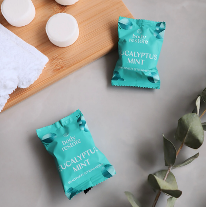 Body Restore Shower Steamer Aromatherapy Tube Pack of 6 : Reset