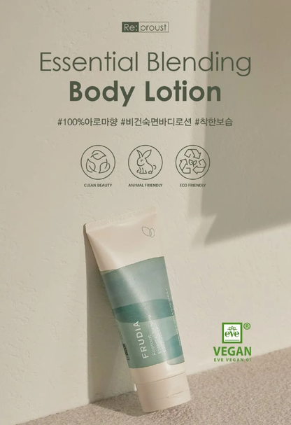 FRUIDA Vegan Essential Blending Body Lotion + Wash Travel Kit