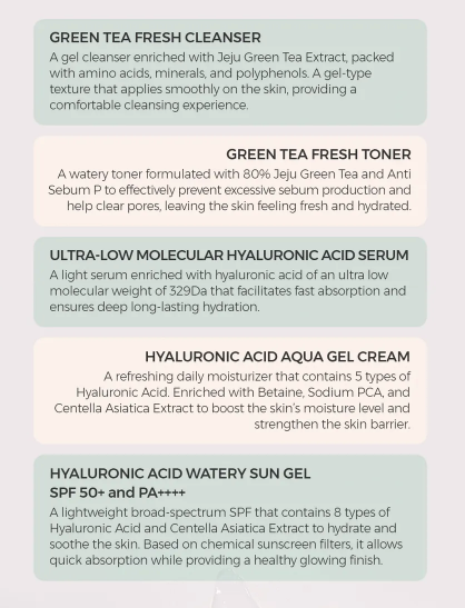 ISNTREE 5 Piece Best Seller Travel Kit