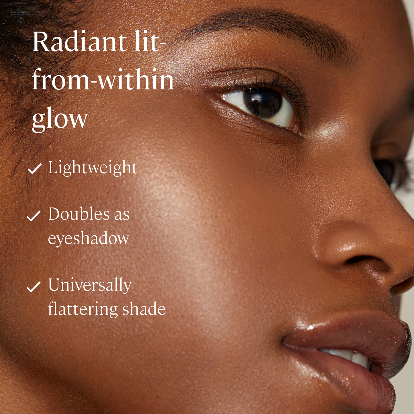 Travel Size Cream Highlighter — Champagne