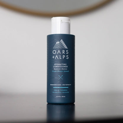 Oars + Alps - Travel Size Hydrating Men's Conditioner, Sulfate Free TSA