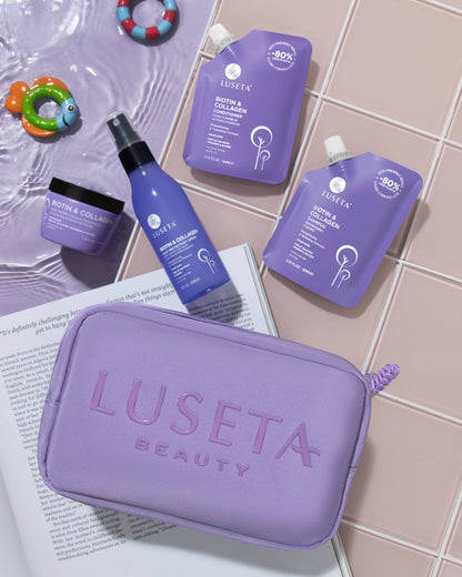 Luseta Beauty - Biotin & Collagen Jet-Set Hair Strengthen Kit