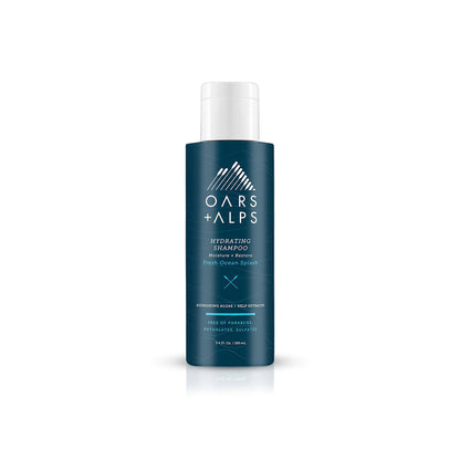 Oars + Alps - Travel Size Hydrating Men's Shampoo, Sulfate Free, TSA