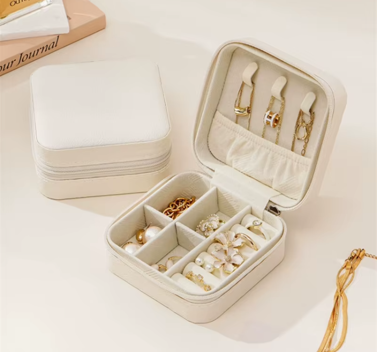 Portable Travel Jewelry Box Organizer - Small