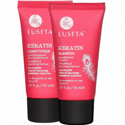 Luseta Beauty - Keratin Travel Set - 2 x 1.01oz