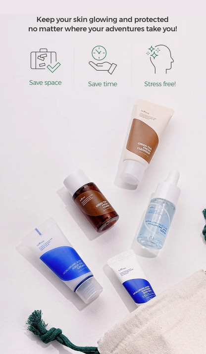 ISNTREE 5 Piece Best Seller Travel Kit