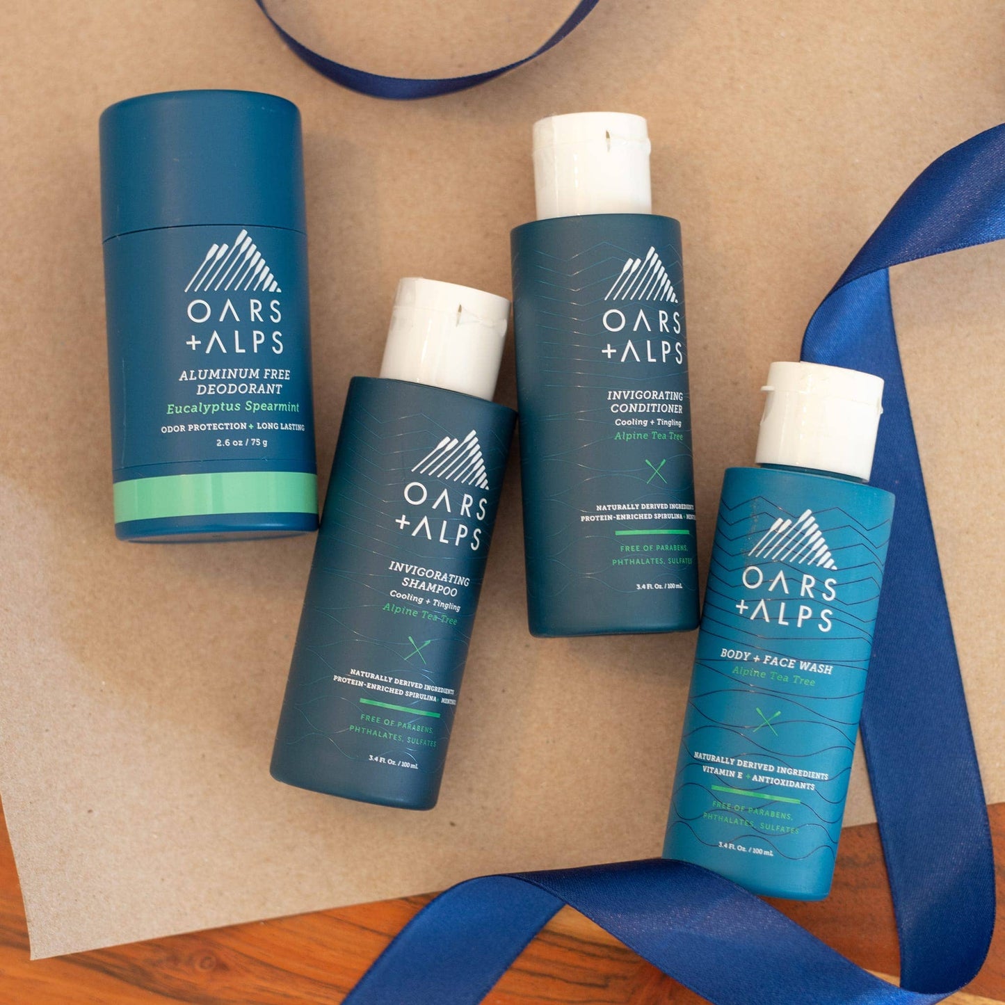Oars + Alps - Clean Getaway Kit Men's Travel Essentials Gift Set