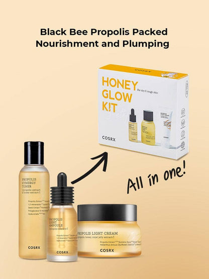 COSRX Honey Glow Propolis 3 Step Kit