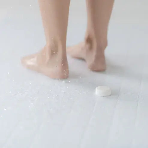 BODY RESTORE Shower Steamer Single Use Bath Bomb Self Care: Bergamot Spring