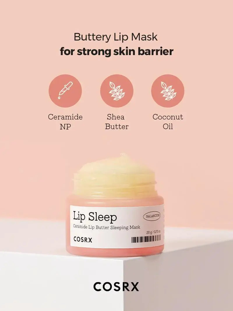 COSRX Lip Sleep Balancium Ceramide Lip Butter Sleeping Mask